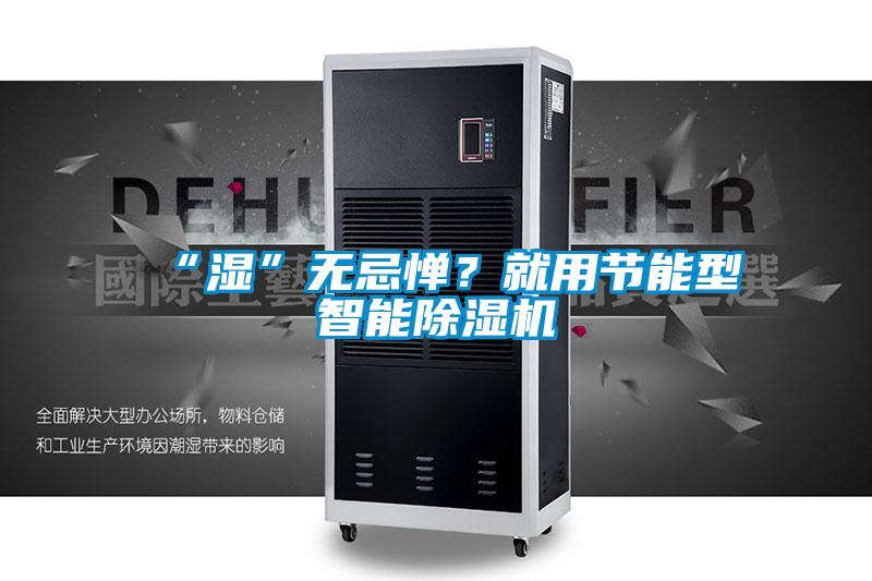“濕”無忌憚？就用節(jié)能型智能除濕機(jī)