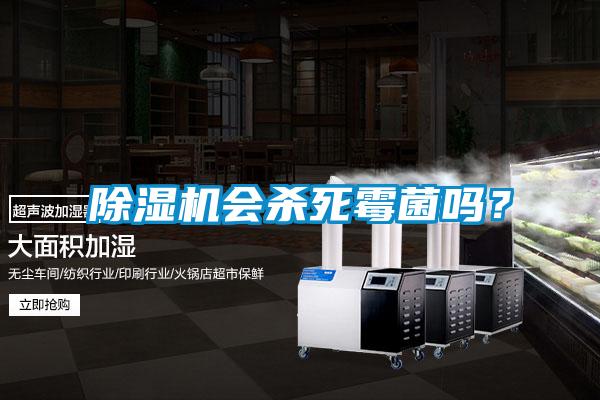 除濕機會殺死霉菌嗎？
