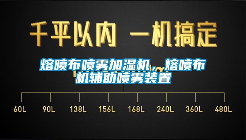 熔噴布噴霧加濕機，熔噴布機輔助噴霧裝置