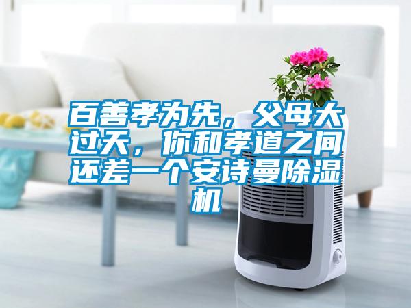 百善孝為先，父母大過(guò)天，你和孝道之間還差一個(gè)安詩(shī)曼除濕機(jī)