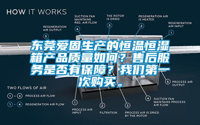 東莞愛固生產的恒溫恒濕箱產品質量如何？售后服務是否有保障？我們第一次購買。