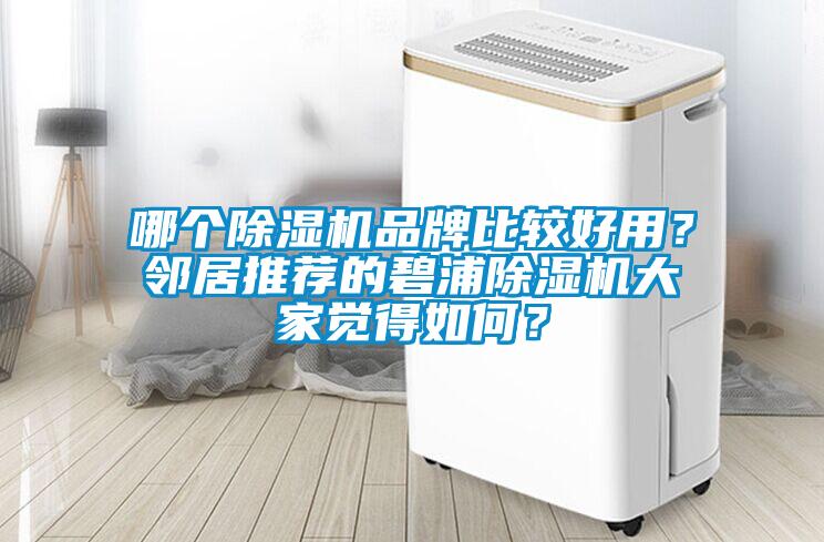哪個(gè)除濕機(jī)品牌比較好用？鄰居推薦的碧浦除濕機(jī)大家覺得如何？