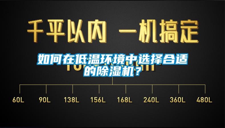 如何在低溫環(huán)境中選擇合適的除濕機(jī)？