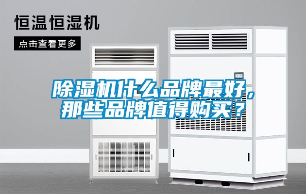 除濕機(jī)什么品牌最好，那些品牌值得購買？