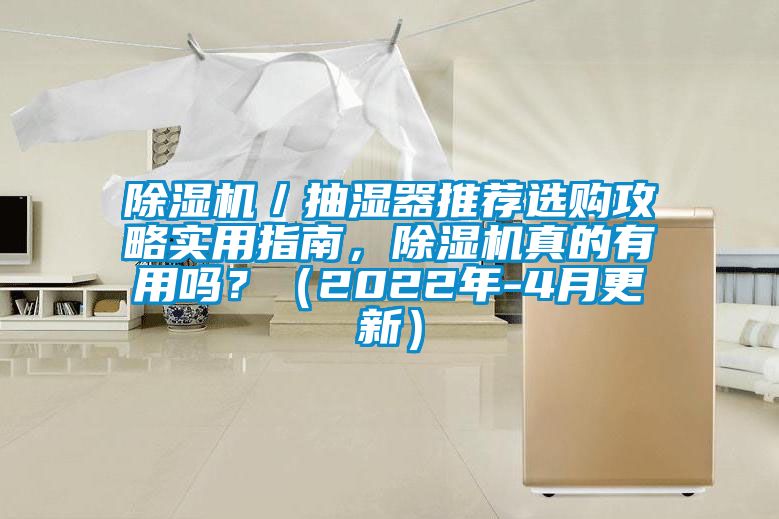 除濕機／抽濕器推薦選購攻略實用指南，除濕機真的有用嗎？（2022年-4月更新）