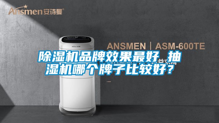 除濕機品牌效果最好 抽濕機哪個牌子比較好？